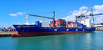 CAPITAINE TUPAIA — Container Ship, SINGAPORE flag, built 2010