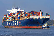 CMA CGM COLUMBA — Container Ship, Malta flag, built 2011