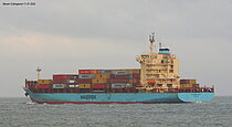 MAERSK VISBY — Container Ship, SINGAPORE flag, built 2010