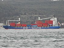 AL BIDDA — Container Ship, QATAR flag, built 2009