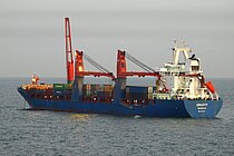 GRAVITY — Specialized Cargo Ship, Republic of Liberia flag, built 2009