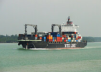 CAPITAINE BARET — Container Ship, Singapore flag, built 2009
