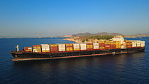 MSC CORNELIA V — Container Ship, LIBERIA flag, built 2010