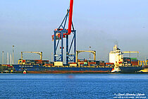 CMACGM VILA DO CONDE — Container Ship, India flag, built 2009