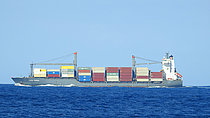 UAFL LIBERTY — Container Ship, Liberia flag, built 2008