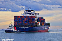 CMA CGM AMBARLI — Container Ship, Malta flag, built 2008