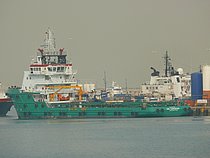 DMS COURAGEOUS — Offshore Support Vessel, Republic of the Marshall Islands flag, built 2007
