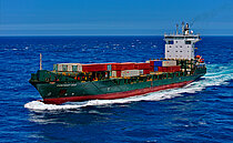 MEDKON QUO — Container Ship, Panama flag, built 2007