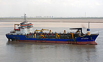 EBT DREDGER — Service Ship, INDIA flag, built 2006