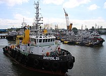 BRITOIL 21 — Offshore Supporttowing And Anchor Handling  , Singapore flag, built 2008