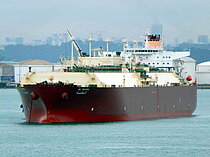 AL DAFNA — Membrane Tank Liquefied Natural  Gas Carrier, Marshall Islands flag, built 2007