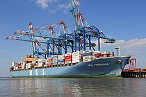 ONE PRESENCE — Container Ship, SINGAPORE flag, built 2008
