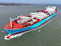 SANTA CLARA MAERSK — Container Carrier, Denmark (DIS flag, built 2010