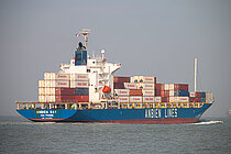 ANBIEN BAY — Container Ship, Vietnam flag, built 2008