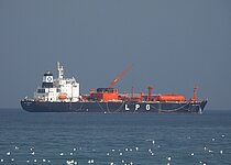 GAZ SERENITY — Gas Tanker, Panama flag, built 2010