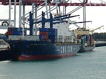 CMA CGM AFRICA THREE — Container Ship, Bahamas flag, built 2010
