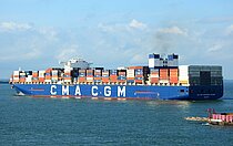 CMA CGM C COLOMB — Container Ship, Malta flag, built 2009