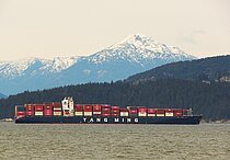 YM MUTUALITY — Container Carrier, Republic of Liberia flag, built 2011