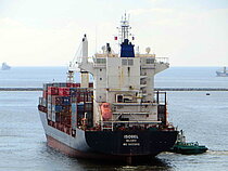 AL BATEEN — Container Ship, Marshall Islands flag, built 2010