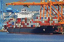 MERKUR HORIZON — Container Ship, LIBERIA flag, built 2009