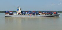 WAN HAI 512 — Container Ship, SINGAPORE flag, built 2012