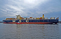 MSC VALERIA — Container Ship, Panama flag, built 2012
