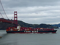 YM UNANIMITY — Container Carrier, TAIWAN flag, built 2012