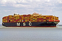 MSC EMMA — Container Ship, Liberia flag, built 2011