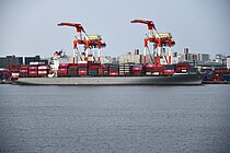 BAI CHAY BRIDGE — Container Ship, PANAMA flag, built 2011