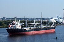 HANNAH — Bulk Carrier, Liberia flag, built 2008
