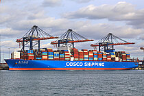 CSCL JUPITER — Container Ship, HONG KONG flag, built 2011