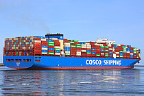 CSCL MARS — Container Ship, Hong Kong, China flag, built 2011