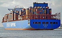 CSCL NEPTUNE — Container Ship, Hong Kong, China flag, built 2012