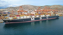 MSC MARIA SAVERIA — Container Ship, Panama flag, built 2011