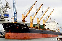 CBL SPRING — Bulk Carrier, Hong Kong China flag, built 2009