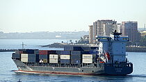 EINSTEIN — Container Ship, Cyprus flag, built 2012