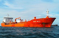 ANGEL NO. 11 — Oil And Chemical Tanker, Hong Kong flag, built 2011
