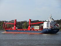 CLAUDE A. DESGAGNES — Container Ship, Barbados flag, built 2011