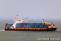 KOTA NASRAT — Container Ship, SINGAPORE flag, built 2008