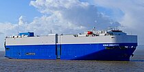 BOMAR SINGAPORE — Ro Ro Cargo Ship, Liberia flag, built 2009