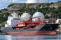 GAZ VENTURE — Gas Tanker, Panama flag, built 2011