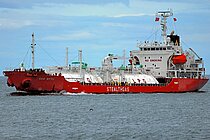 GAS MYTH — Liquefied Gas Carrier, Liberia flag, built 2011