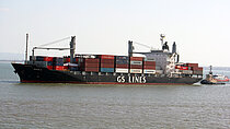 RAQUEL S — Container Ship, PORTUGAL flag, built 2009