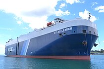 ATLAS LEADER — Ro Ro Cargo Ship, JAPAN flag, built 2010