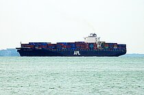 APL ANTWERP — Container Ship, Malta flag, built 2013
