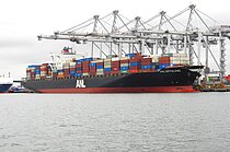 ANL GIPPSLAND — Container Ship, Malta flag, built 2013