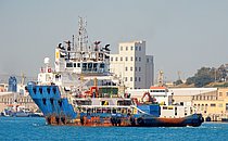 ALLIANZ INTERSPRAY — Offshore Supply Vessel, DOMINICA flag, built 2010