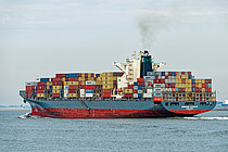 HERMANN SCHULTE — Container Ship, Singapore flag, built 2012