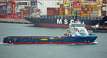 DESOTO TIDE — Offshore Support And Fire Fighting Vessel, Republic of Liberia flag, built 2009