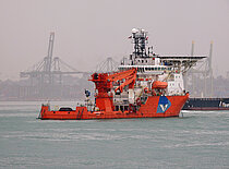 EMERALD — Diving Support Vessel, Sierra leone flag, built 2008
